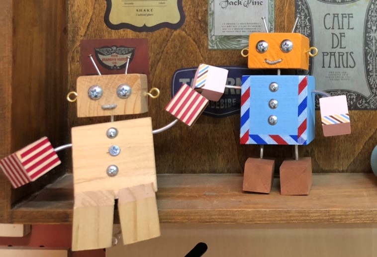 GWイベント★木のロボット