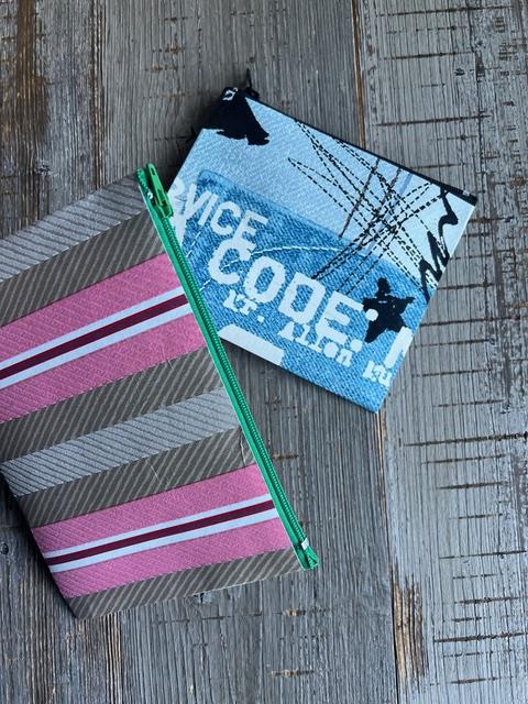 おしゃれな壁紙でつくるアップサイクルポーチ