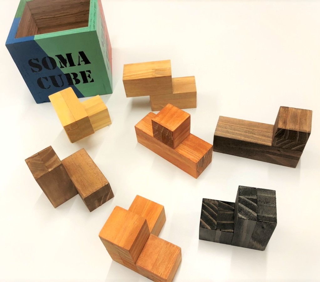 【デンマーク発の立方箱詰めパズル】ソーマキューブ