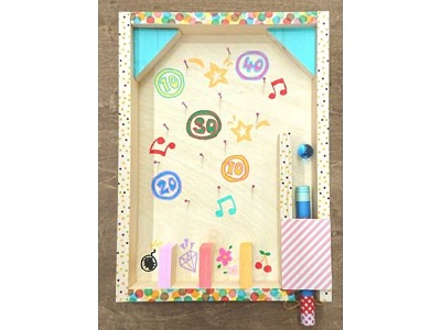 つくって遊ぼう「ピンボール」