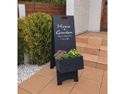 園芸DIY「看板型プランター」