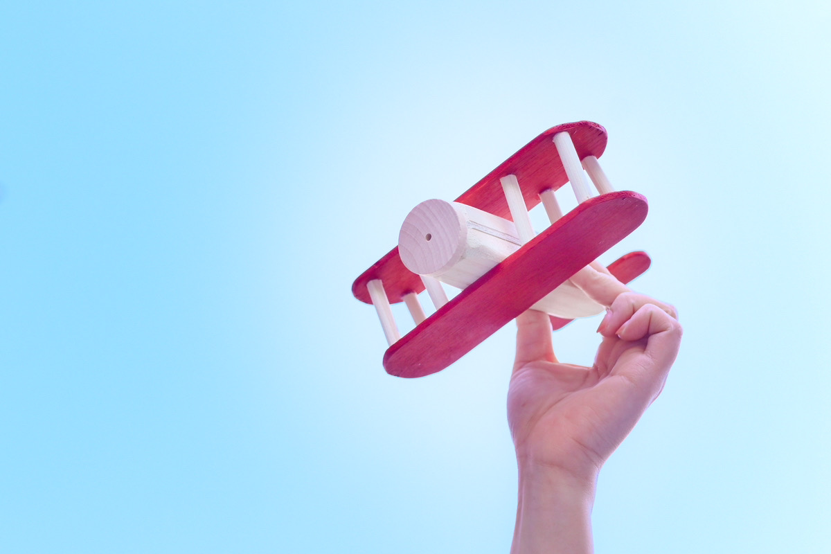 WoodenToy飛行機