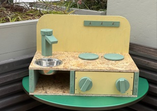 【WoodWorking】親子でままごとミニキッチン