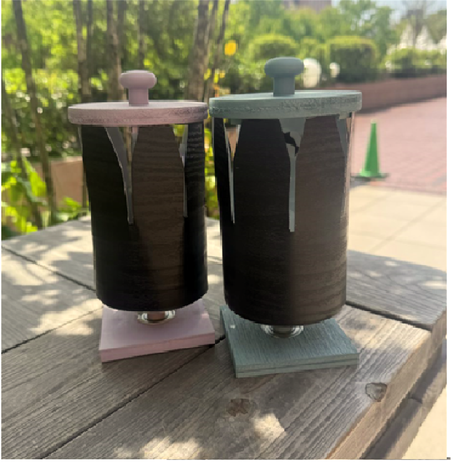 【Wooden Toy】ぐるぐるアニメーション