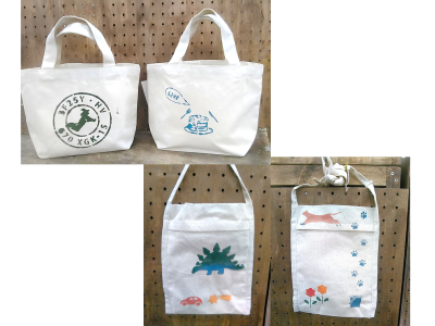 「ステンシルバッグ」（トートバッグ）