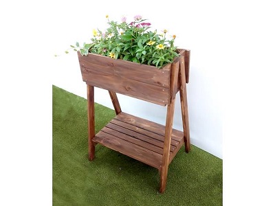 園芸DIY「プランターラック」