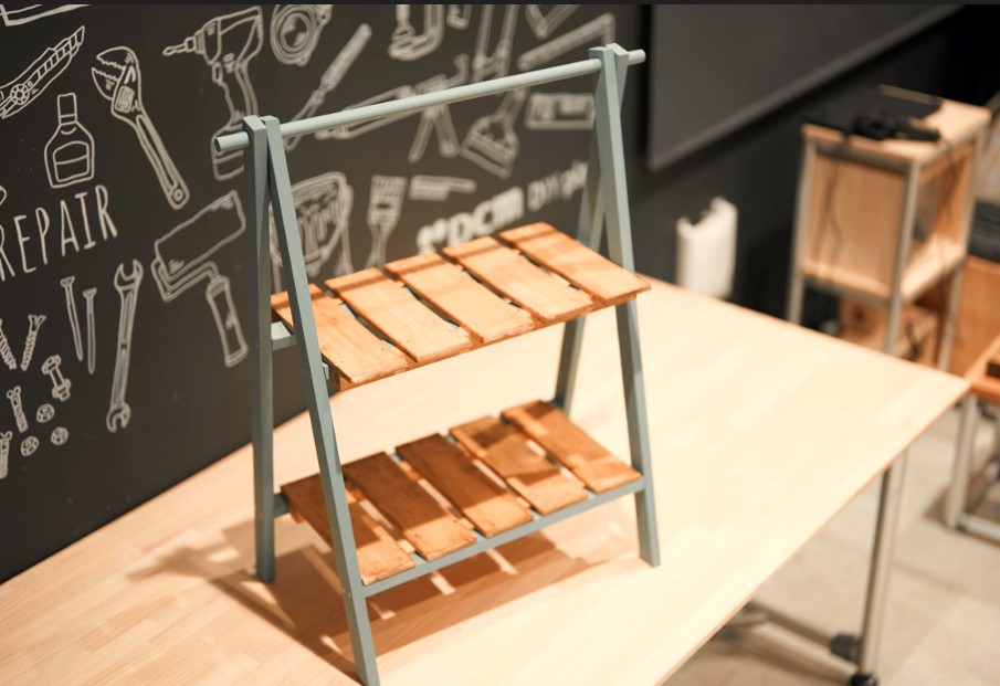 WoodWorking「すのこdeスタンド」