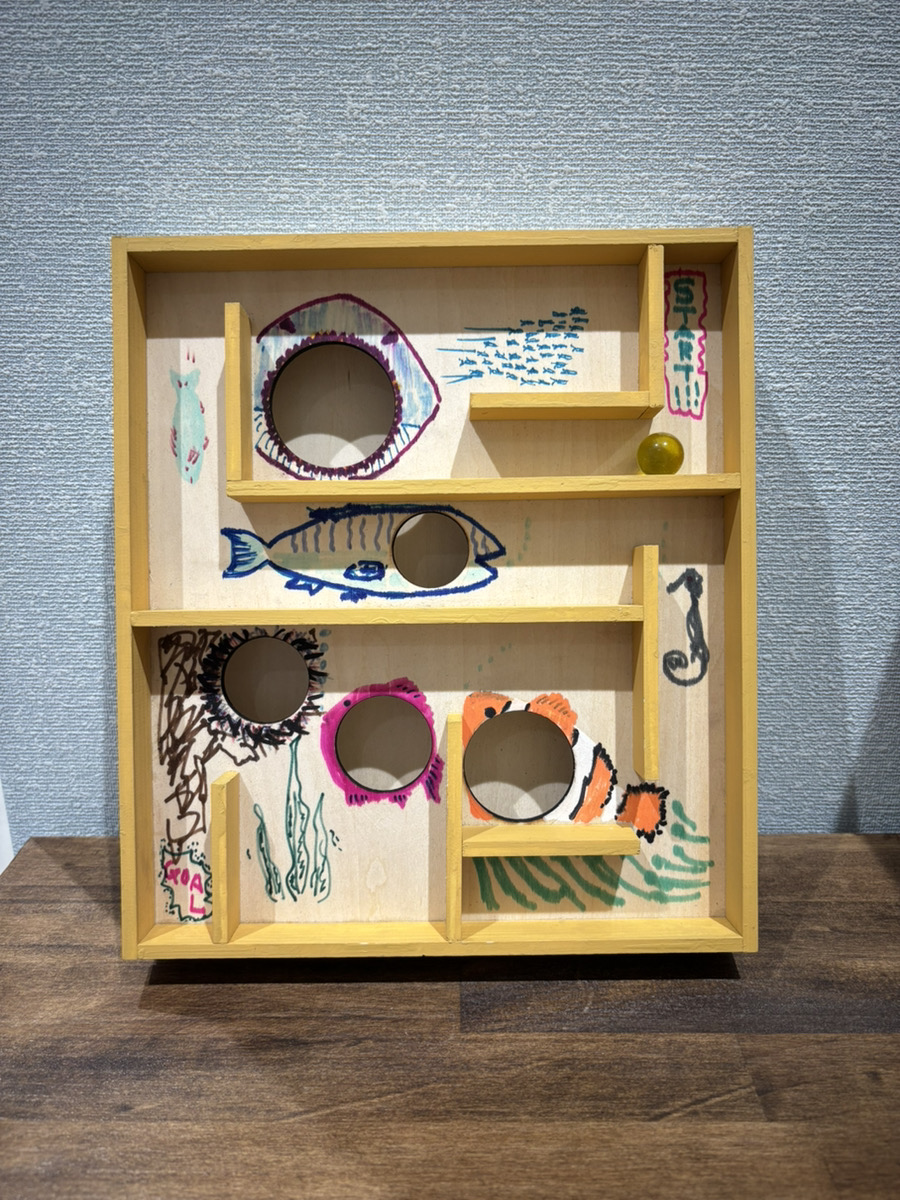 【WoodenToy】ゴロゴロ迷路