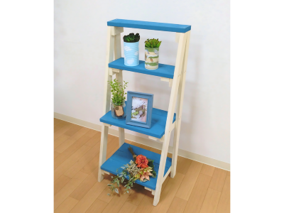 どこでも活躍！「4段ディスプレイラック」