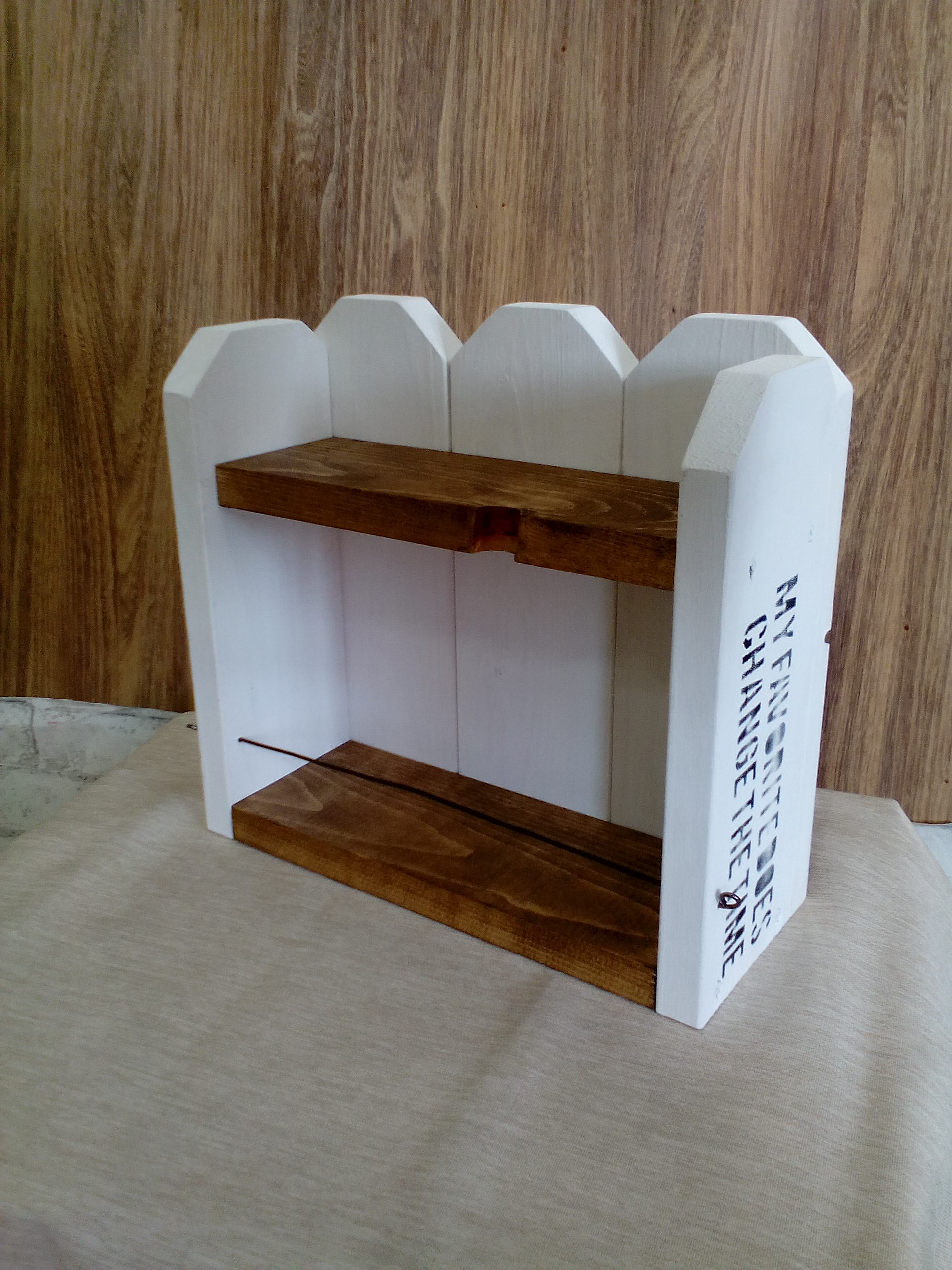 収納DIY「ワイヤー付きスパイスラック」
