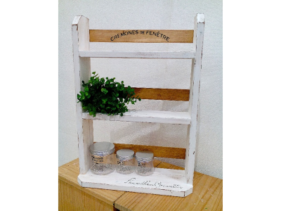 省スペース収納「3段スパイスラック」