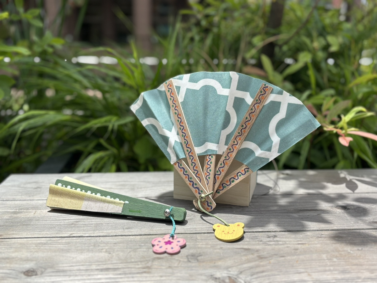 Wooden Toy オリジナルマイ扇子