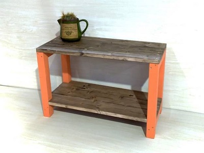 収納DIY「ローシェルフ」