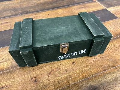 収納DIY「アーミーボックス」