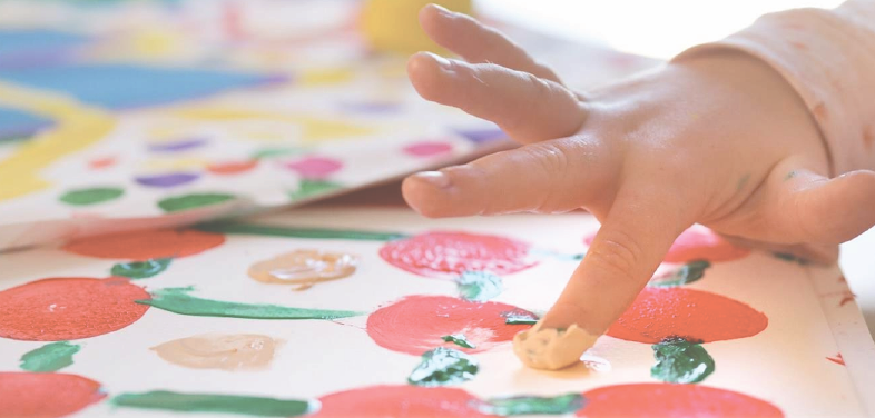 手で描ける フィンガーペイント
