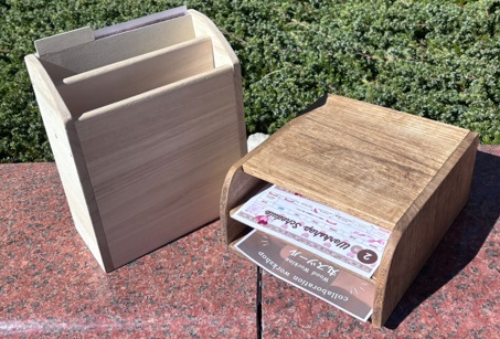 【WoodWorking】2WAY書類ケース