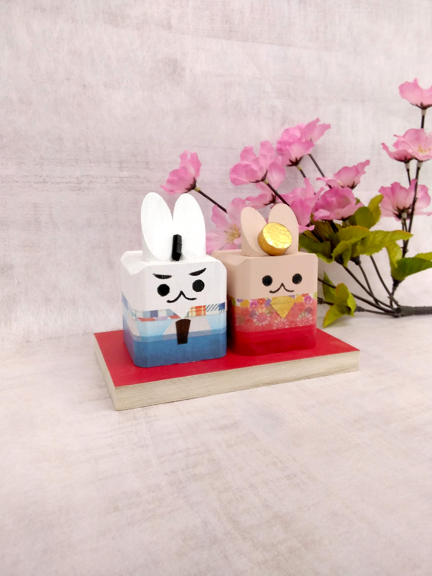 ひなまつり「キューブアニマル」