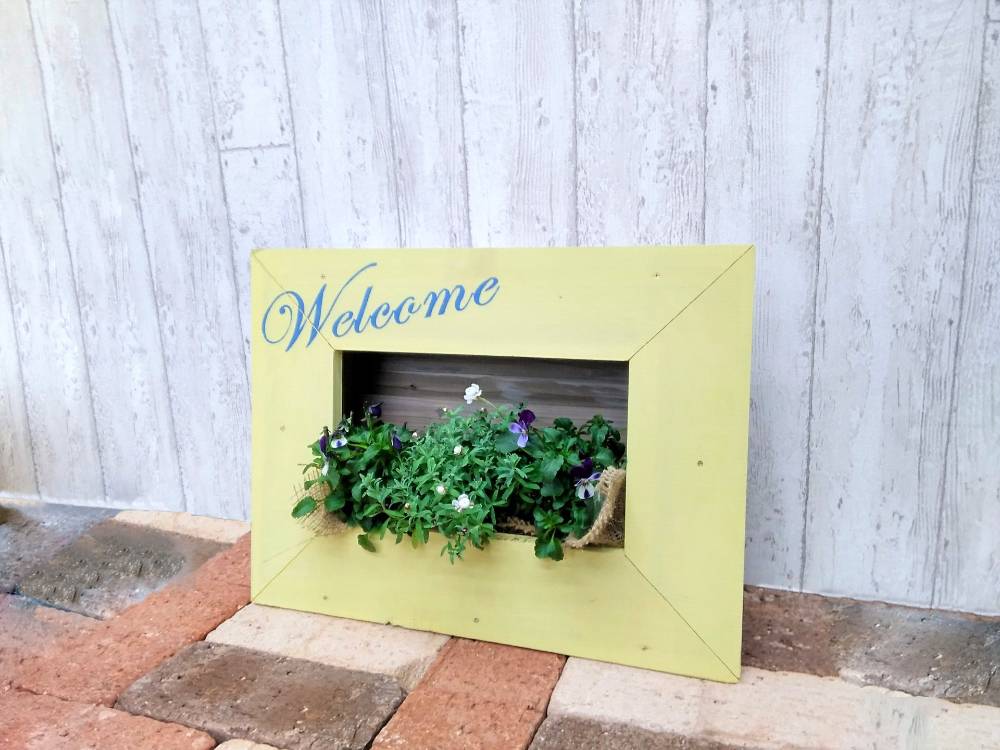 園芸DIY「フレームプランター」