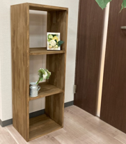 壁面収納山仕切りとして♪オープンシェルフ3段（ダボ加工）