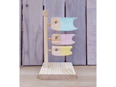 5月2,3日開催　★GWイベント★木のこいのぼり