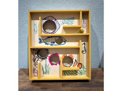 つくって遊ぼう「ゴロゴロ迷路」