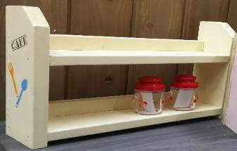 収納DIY「シンプルスパイスラック」