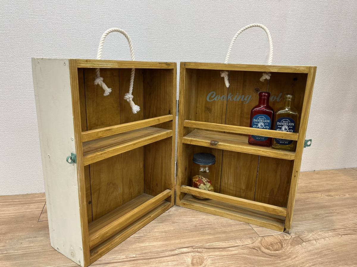 持ち運びもできる！「キャンピングスパイスBOX」