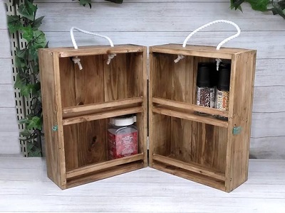 持ち運びもできる「キャンピングスパイスBOX」