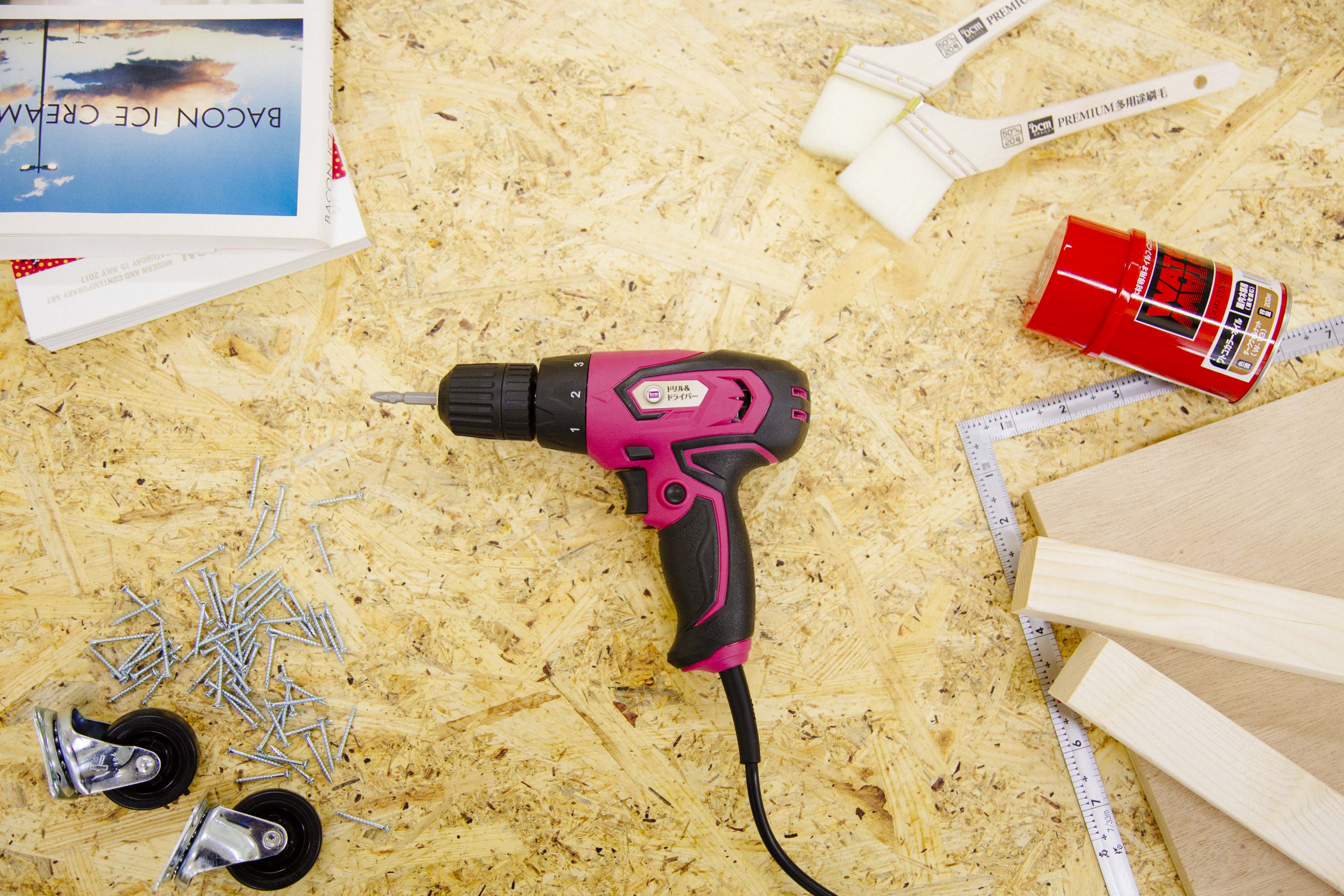 ドリル＆ドライバーで作る、とにかく使えるウッドボックス